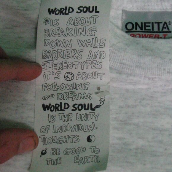 NWT Vintage World Soul T-Shirt, XXL - Picture 4 of 8